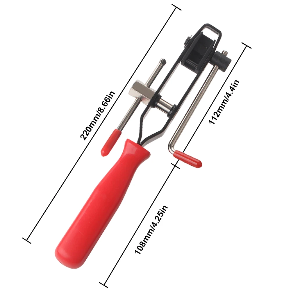 Alicates de abrazadera de engarce de junta CV, abrazaderas de arranque CV pequeñas/grandes de goma de acero, herramienta de abrazadera de eje de