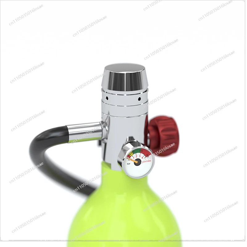 جهاز التنفس تحت الماء خزان S400 أنبوب زجاجة محمول للغوص العميق مصدر الأكسجين الاحتياطي مجموعة كاملة من المعدات التشغيلية