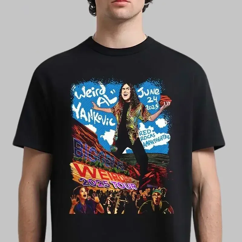 Bigger And Weirder Tour For Show At Red Rocks Amphitheatre On June 24 2025 T Shirt