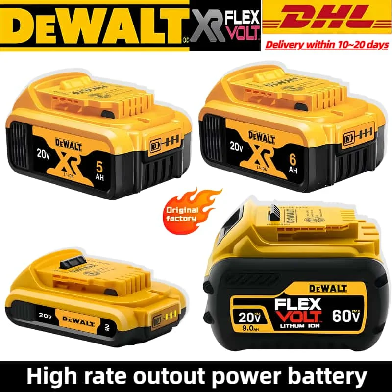 

Dewalt Genuine Tool Battery，Performance Lithium-ion Battery，20V Dewalt DCF892 DCF845 DCF850 DCF911 DCD800 DCD805 Tools Battery