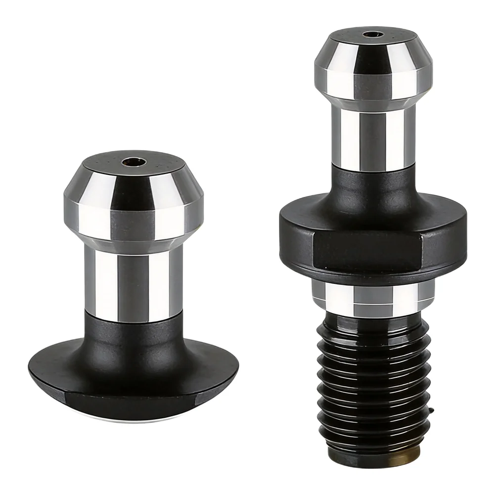45 Pull Nail BT30 Toolholder Enhanced Tensile Strength Rust Proof Accuracy Grinding Hardened Shank Integral Forging