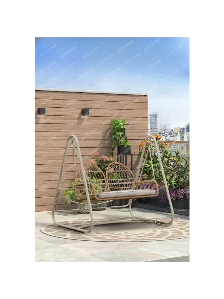 Swing Home Balcony Adult Garden Outdoor Cradle Chair Outdoor Single Double Swing Chair