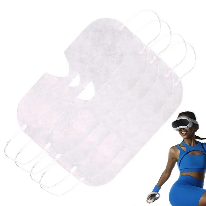 50pcs VR Eye Cover Anti Dust Face Cushion Cover Pad Sweatproof Face Protector Temporary Cover For VR Headset Accessories