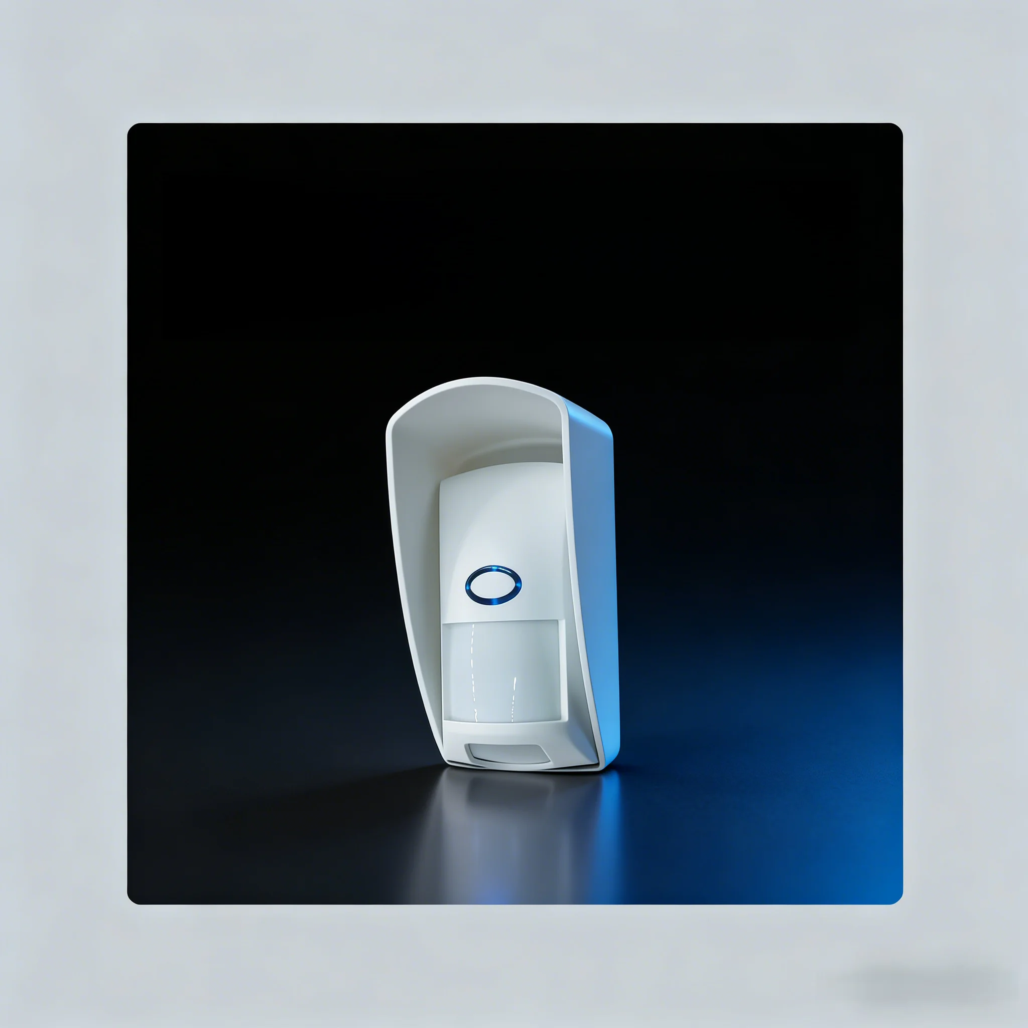 

Mirror Intrusion Alarm Sensor,Wireless PIR Pet Immune 25KG AI Detector,12M 110° Dual Infrared Motion Detection Device