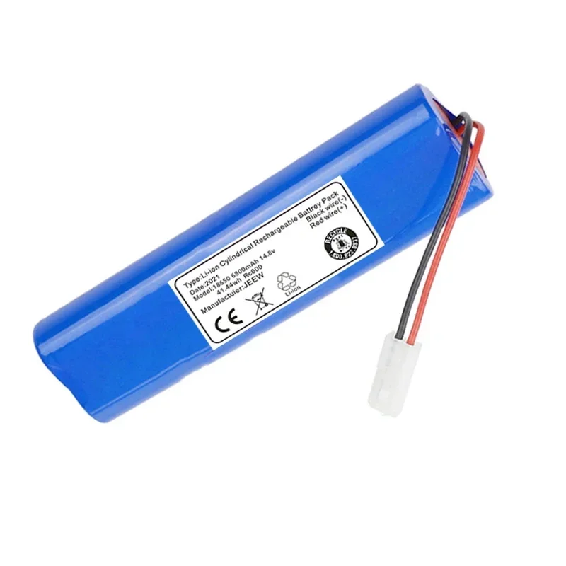 Imagem -03 - Bateria para Qihoo 360 s6 Aspirador Acessórios de Energia 14.8v 6800mah 100 Novo