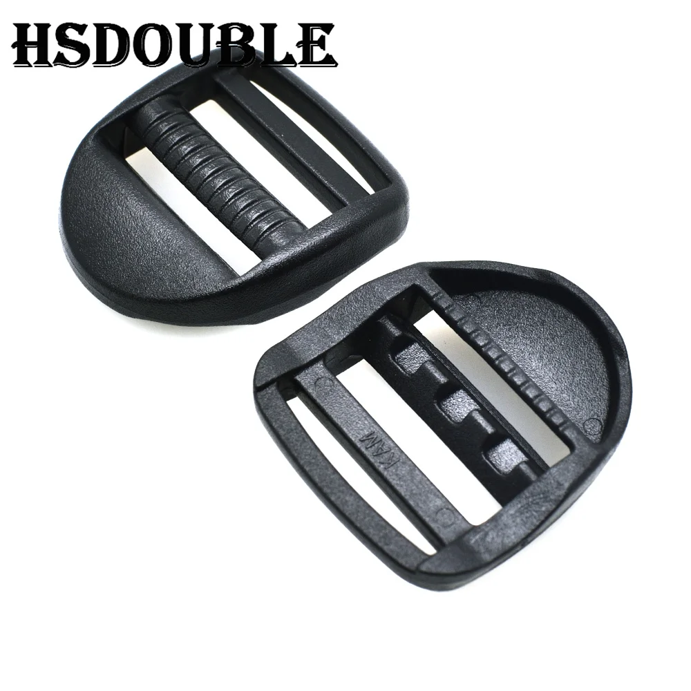 Plastic Ladder Lock Slider Adjustable Buckle for Tactical Backpack Straps Bag Parts Hardware