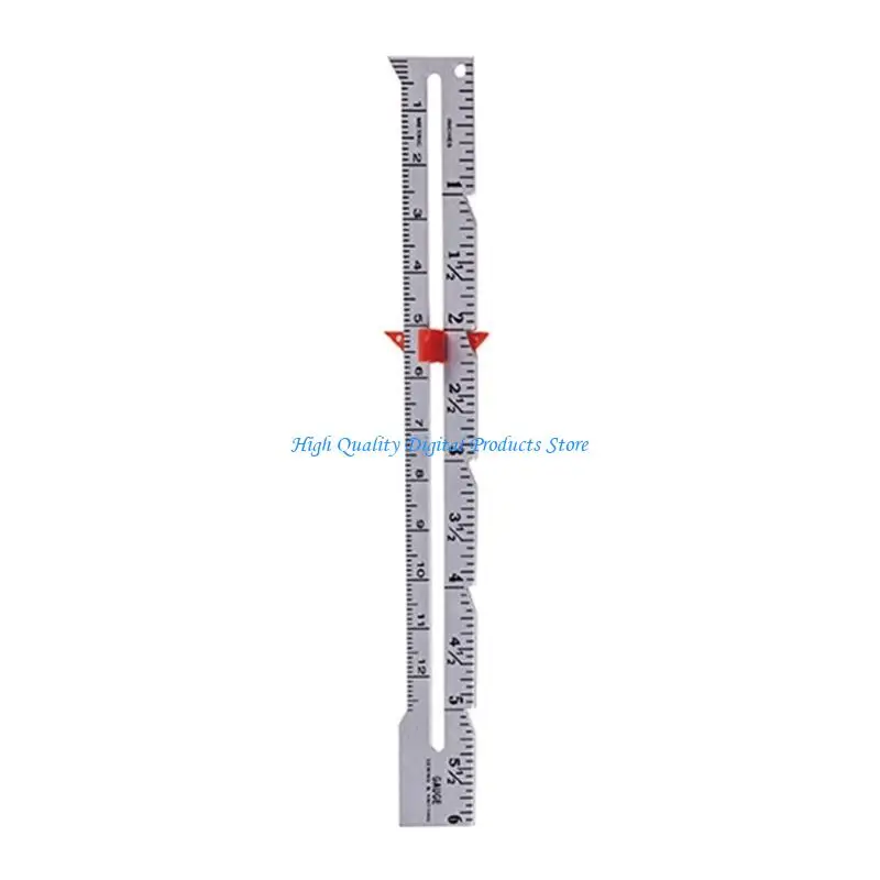 U2JE Fabric Quilting Ruler Patchwork Measuring Ruler for Quilting Knitting Tailoring
