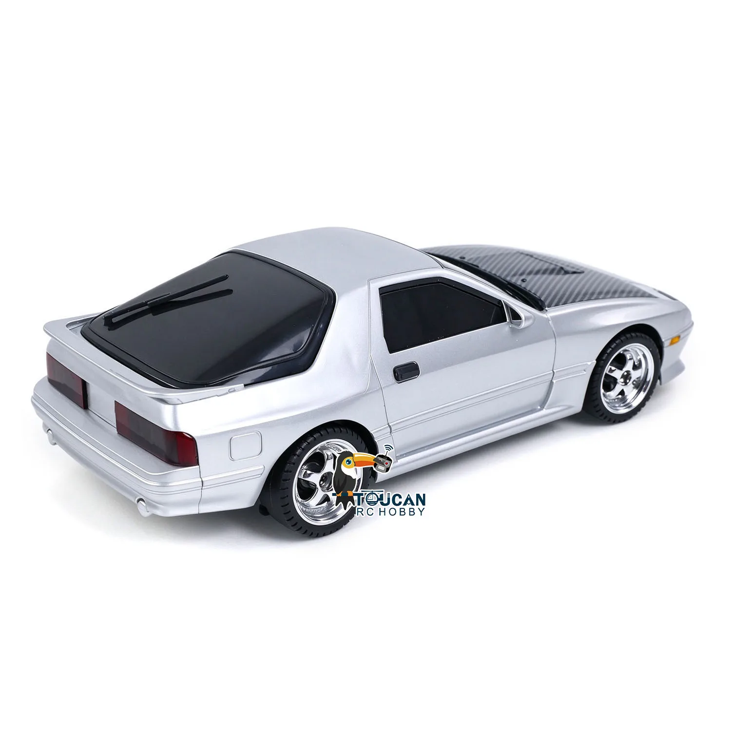 RC Mini Geschenk 1/18 Maßstab RTR Drift Hochgeschwindigkeitsauto RX7 RWD LDRC LD1802 Ferngesteuertes Rennfahrzeug mit Gyroskop und Lichtern – Detail 15