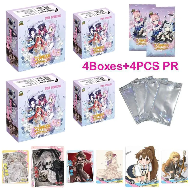 

4Boxes Wholesale Price Goddess Story 1m11 Collection Card Waifu CCG ACG TCG Bikini Waifu Booster Box Doujin Toys And Hobby Gift