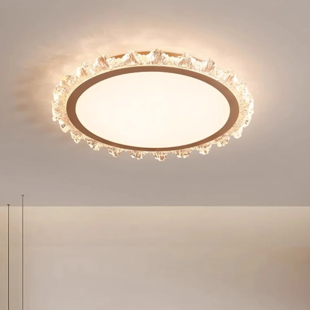 

French bedroom ceiling lamp children's room full spectrum room eye protection lamp modern simple study light