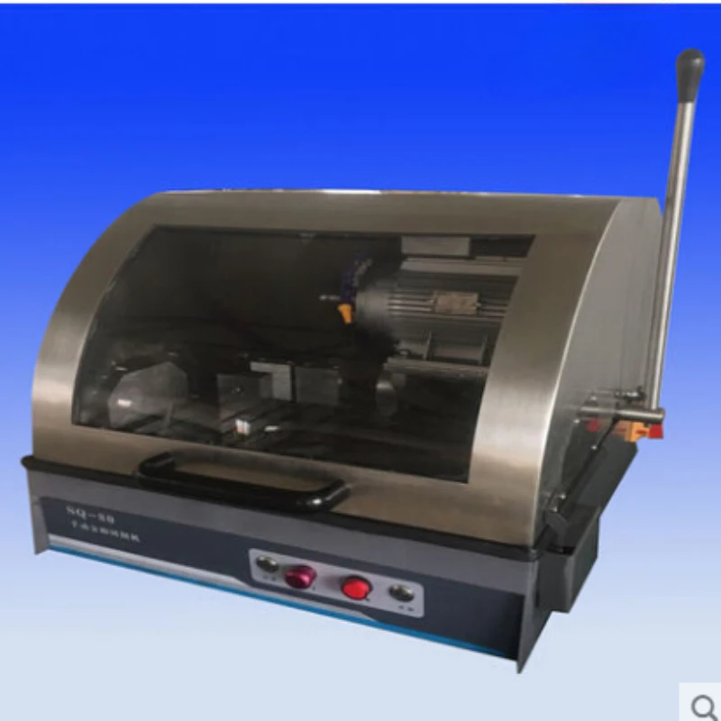 SQ-60 Manual Metallographic Cutting Machine Fully enclosed cutting machine comes with cooling system and metallographic