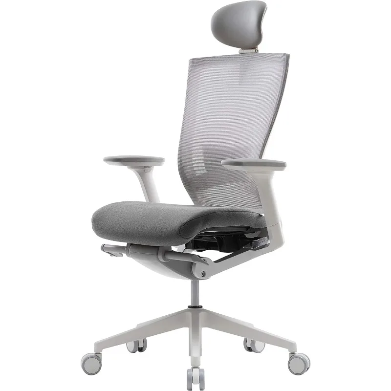 

SIDIZ T50 Ergonomic Office Chair : High Performance Home Office Chair with Adjustable Headrest, Lumbar Support, 3D Armrest