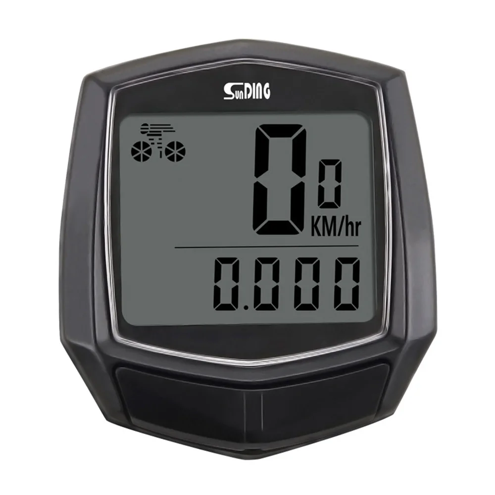 AliExpress Bicycle Cycling Computer LCD Display Wired Odometer 15 Kinds of Functions Accurate Recording Auto Sleep Replaceable Battery