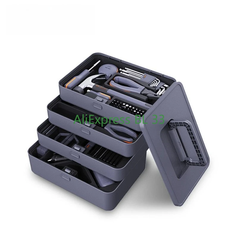 

Home X4-ABCG combination tool set box Multifunctional hardware electrician Household all-round storage and tailoring
