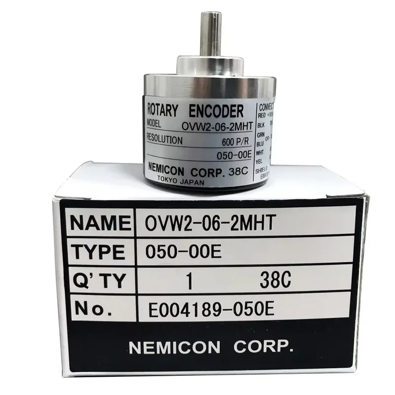 Low Price 6mm Solid Shaft Encoder Push Pull OVW2-06-2MHT OVW2-1024-2MHT 1024ppr 600ppr Incremental Optical Rotary Encoder