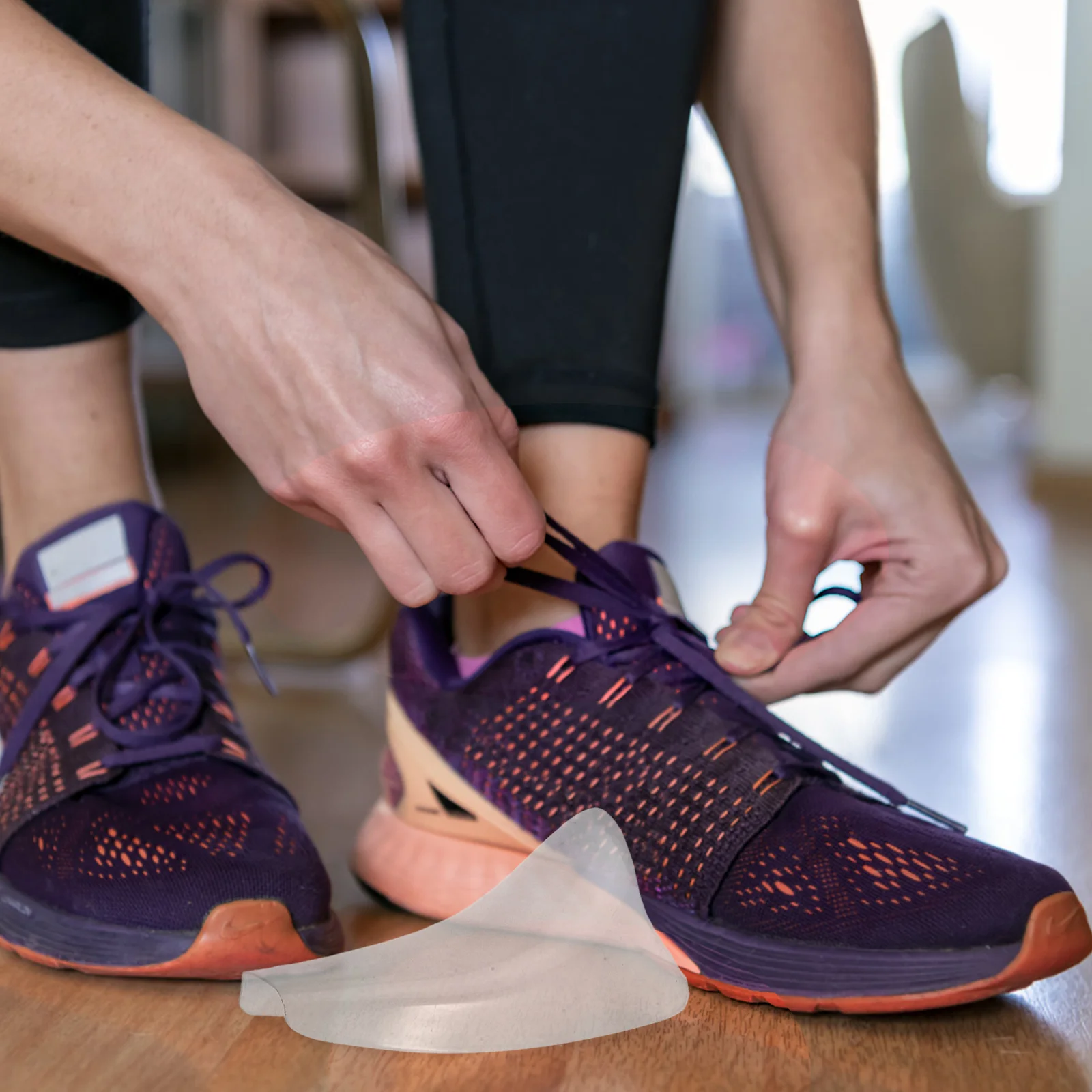 

6Pairs Shoe Stretchers Plastic Clear Sneaker Boot Inserts Shaper Unisex Crease Protector Sports Shoe Support