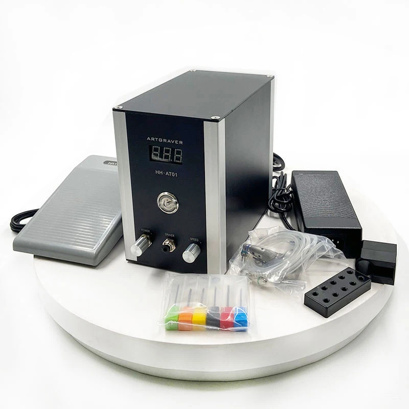 New Design Pneumatic Engraving Carving Machine Stone Metal Gold Silver Jewelry Engraver