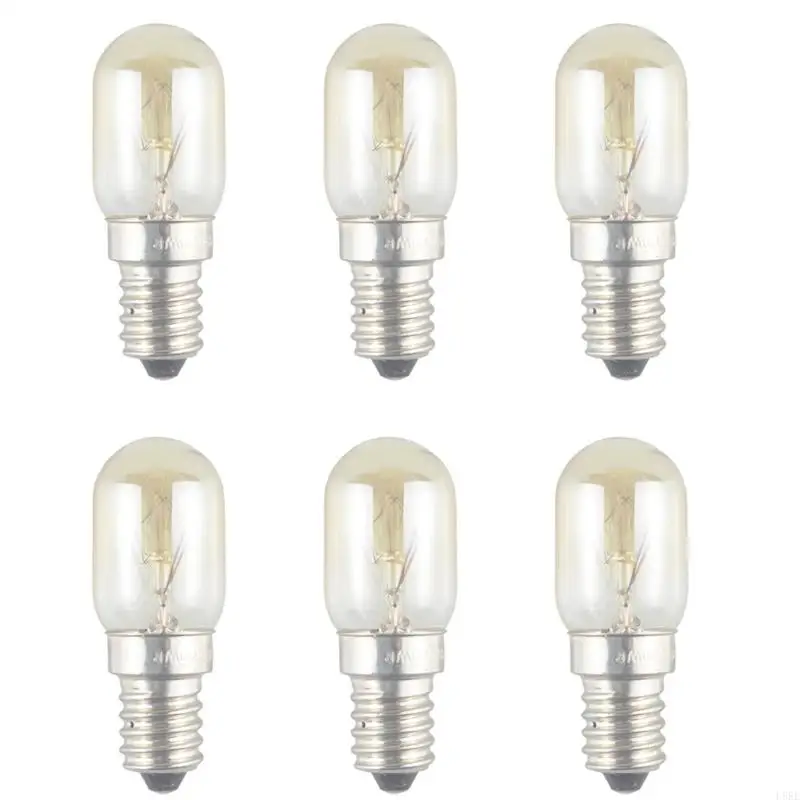 L8RE Pack of 6 Efficient 220V 20W Microwave Oven Bulb Microwave Light Bulb Lighting