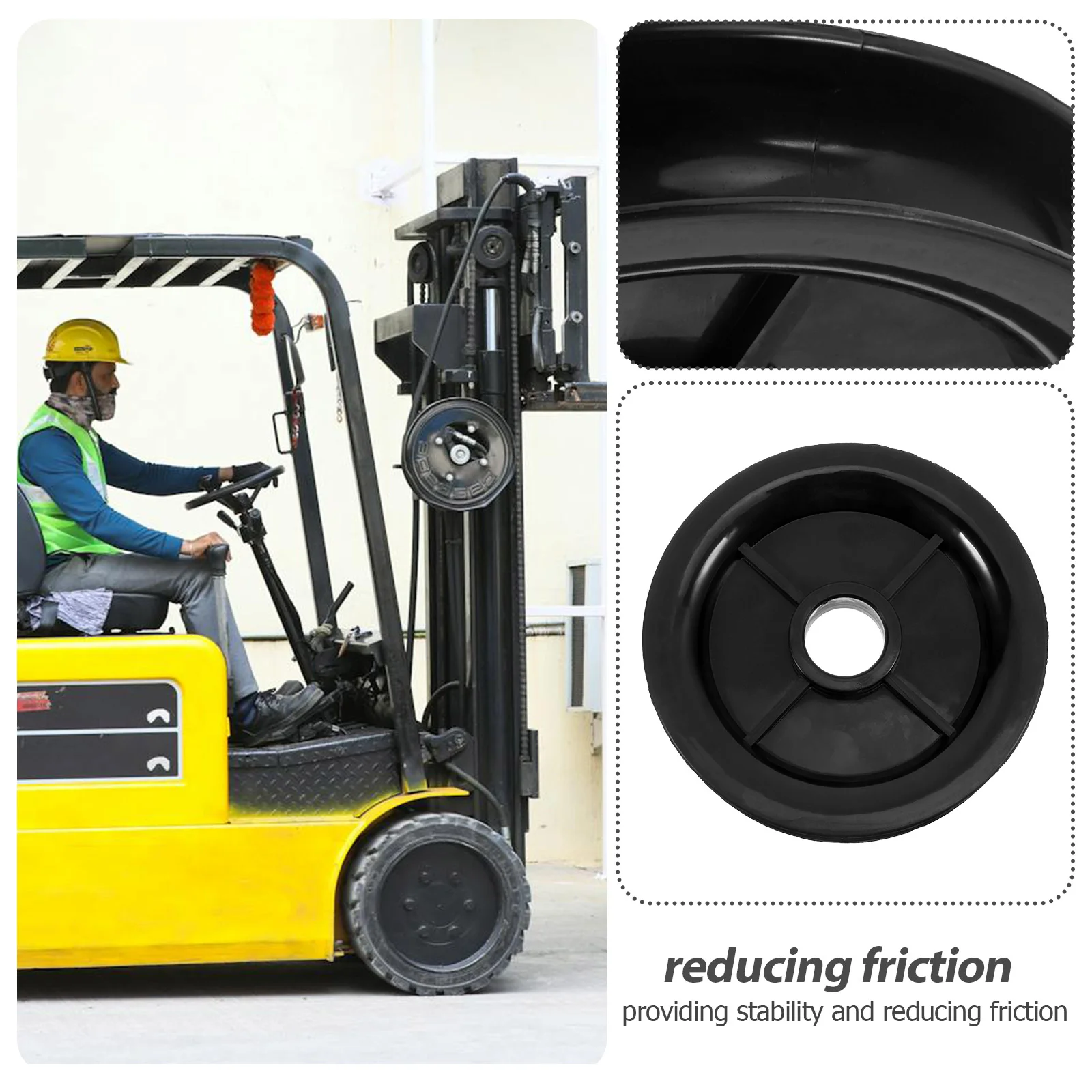 Forklift Pulley Belt Garage Door Drive Parts Replacement Plastic Gym Chain Accessories Cable Machine Wheel
