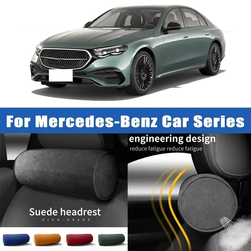 

Top Quality Car Headrest Neck Support Seat Soft Neck Pillow Breathable For Mercedes Benz C E S GLC GLE CLA CLS A GLA GLB GLS MLK
