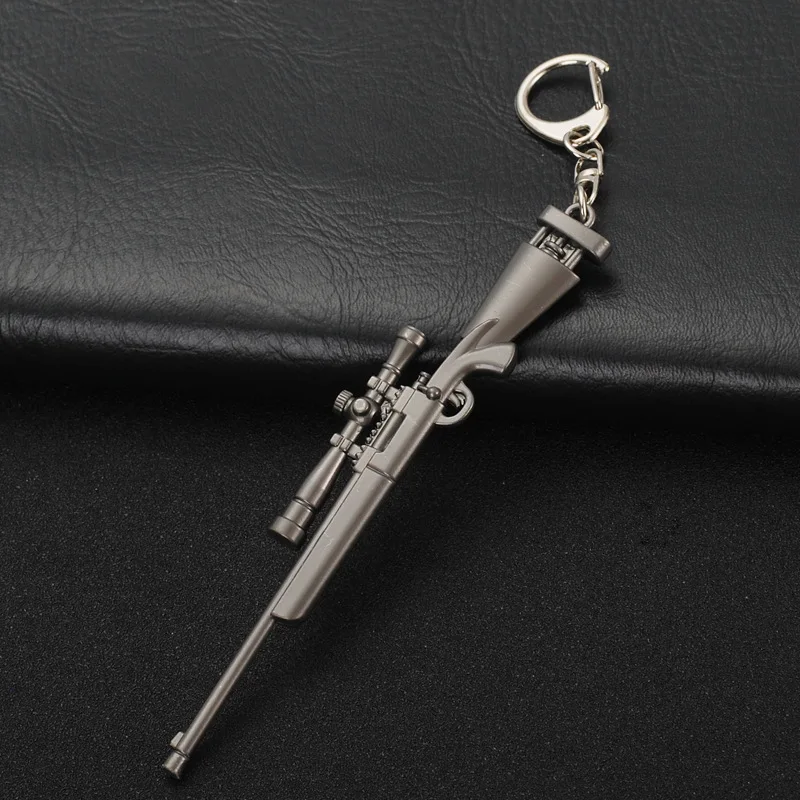 Spielzeugpistole Schlüsselanhänger Legierung Spielzeugpistole Modell Anhänger Auto Schlüsselanhänger Auto Schlüsselanhänger Herren Bestes Geschenk Veranstaltungen Schönes kleines Geschenk – Detail 11