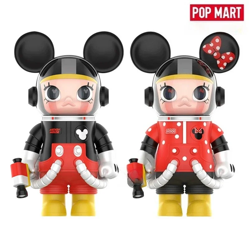 

POPMART SPACE MOLLY 100% фигурки Ник Джуди, модные украшения из Зверополис, фигурка-сюрприз, коллекционные модные рождественские игрушки