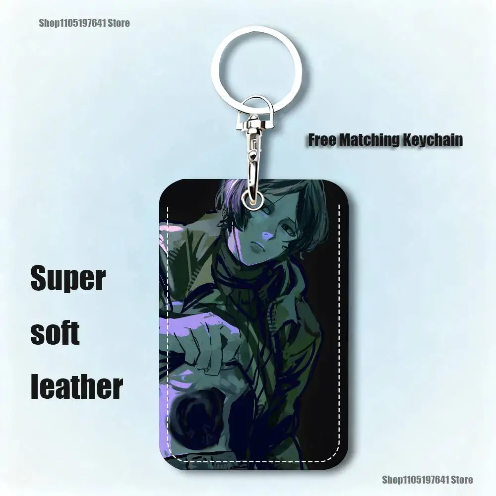 No Im Not a H-Human Holder Keychain For Bank Business Work Card Holder Student Card Protective Case Bus Card