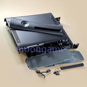 Vollständige Box mit Tasten und Schrauben, Konsolenschutz, Schwarzweißfarbe, Xbox360 Fett, Xbox 360, 1 Set 12 Hauptverkaufsaustausch Xbox 360 White - №12