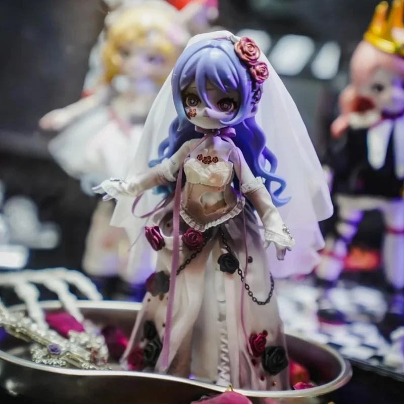 Nyssa 奇妙な悪夢シリーズかわいいアニメアクションフィギュア 1/12 BJD おもちゃブラインドボックスサプライズ人形女の子のためのカスタムギフト