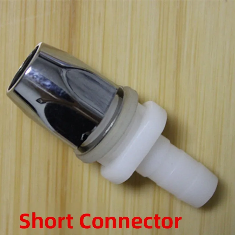 وصلة أنبوب قصيرة من الفولاذ المقاوم للصدأ 304 الأصلي من كامجوف، أنبوب منحني لإبريق الشاي، إكسسوارات شاي بلون نقي على الطراز ا...