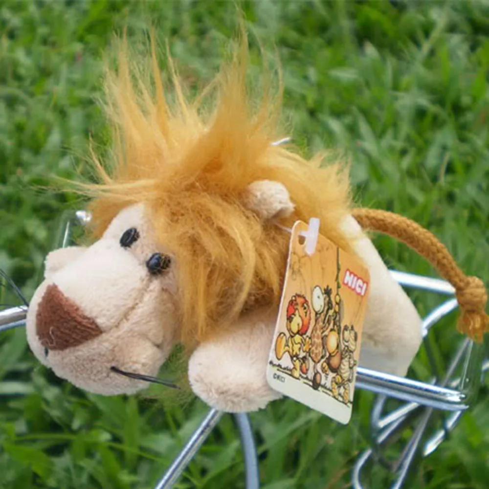 Klassische gelbe Löwe niedlichen Plüschtiere Kühlschrank Magnet Kühlschrank Kühlschrank Magnet Stofftiere