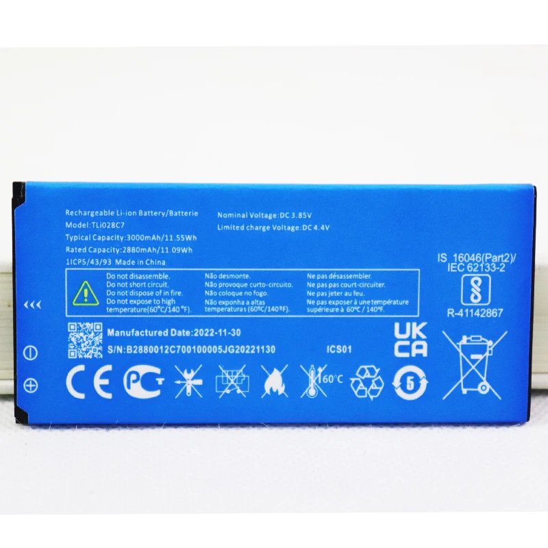 3000mAh Battery TLi028C1 TLi028C7 For Alcatel 1A 5002F 1B 2020 5002D 5002X 5002A 5002I 5002M 5002S Batteries