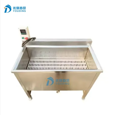 Electric oil water mixer type potato chips peanuts banana chips small fryer for restaurants