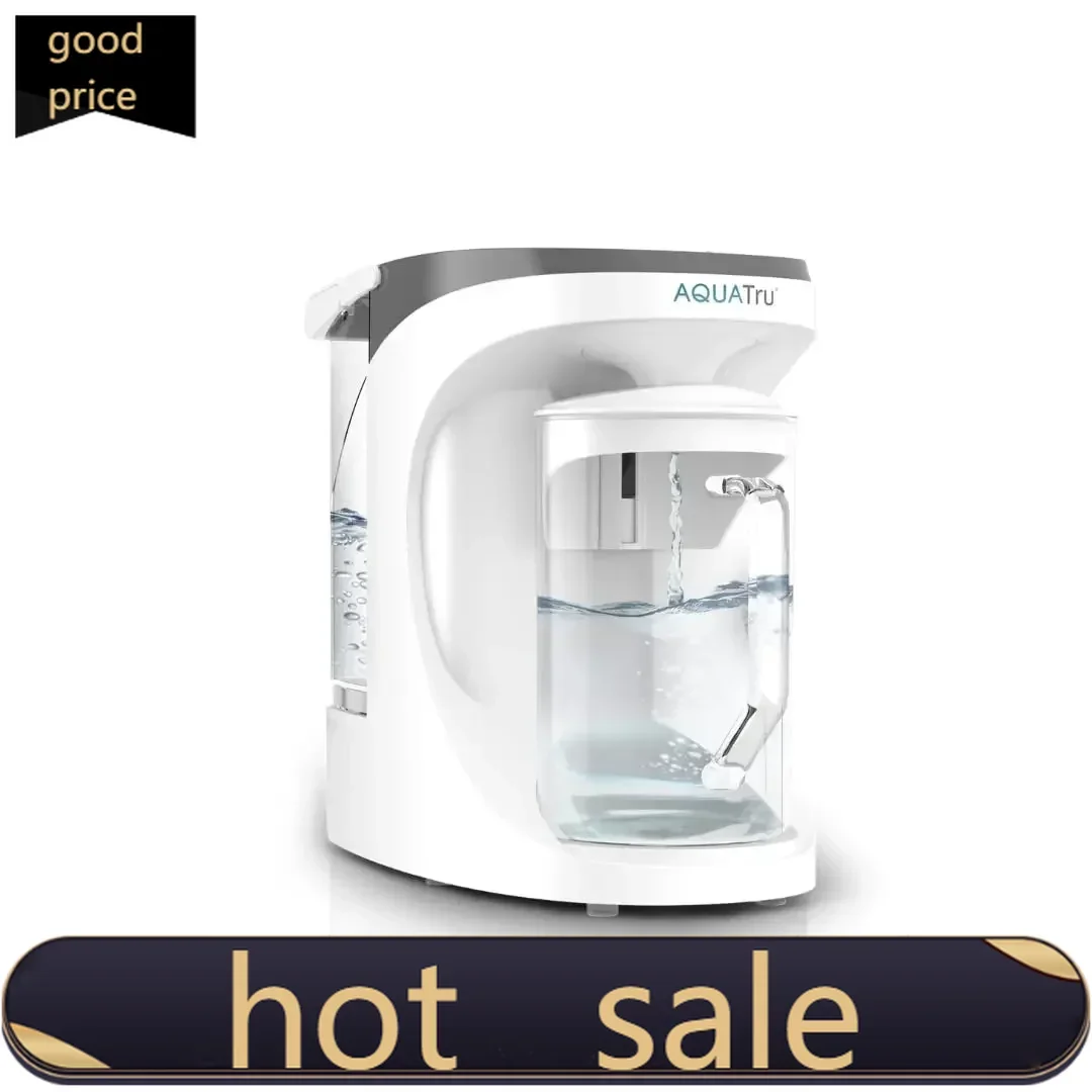 

Бестселлер AquaTru: Настольный фильтр для воды | Компактная 4-ступенчатая система обратного осмоса со стеклянным кувшином для очистки воды