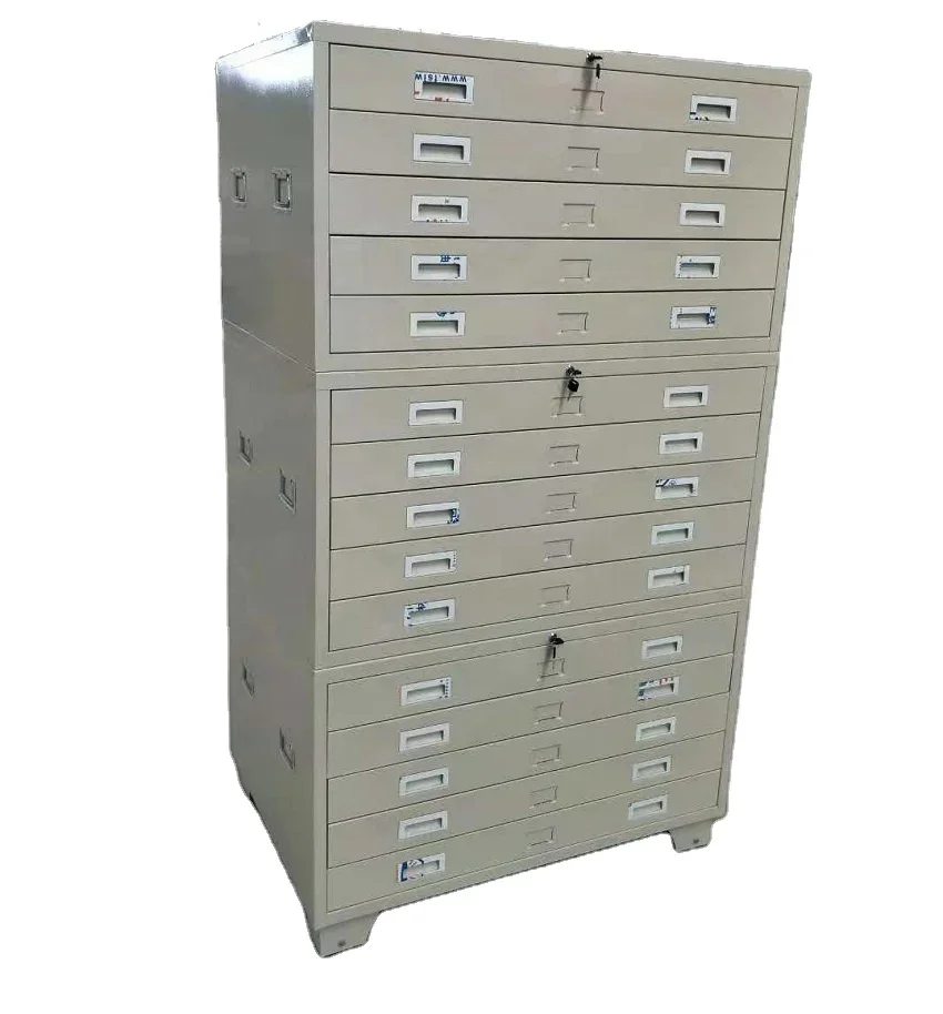 

Metal A0 or A1 Map Drawer File Cabinet