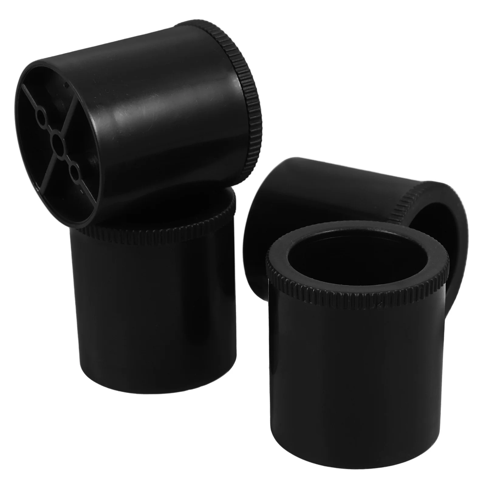 

4Pcs Furniture Leg Risers Adjustable Height Support for Couches Tables Cabinets Round Elegant Style No Tools Needed Replacement