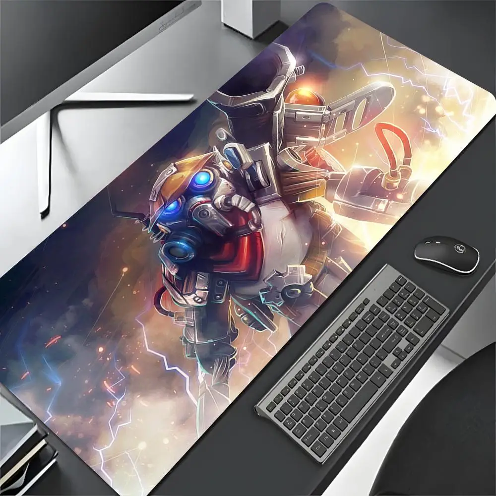 Массивный игровой коврик для мыши, с кристаллами