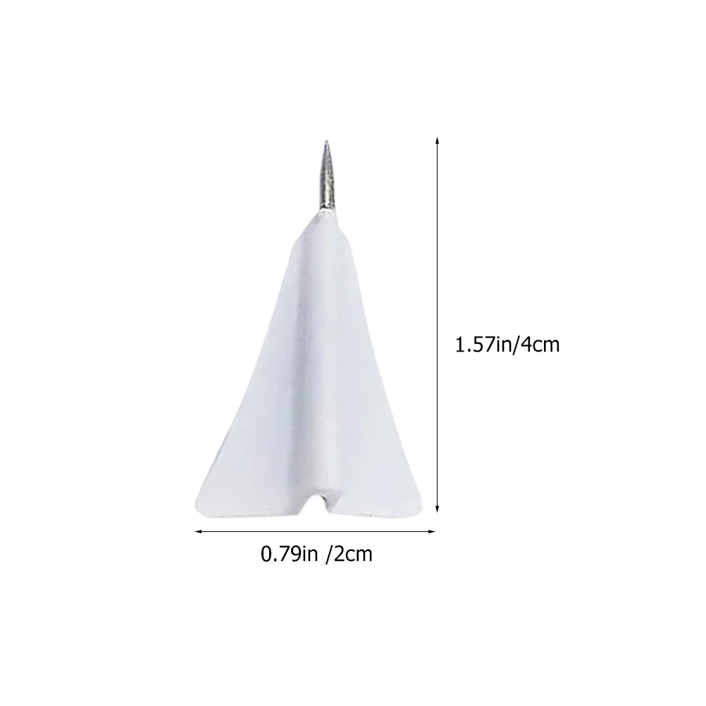 12pcs Paper Airplane Thumbtacks Delicate Pins Decorative Tacks Map Accessories Bedroom Board Push Pin Multi Function Thumb Tacks