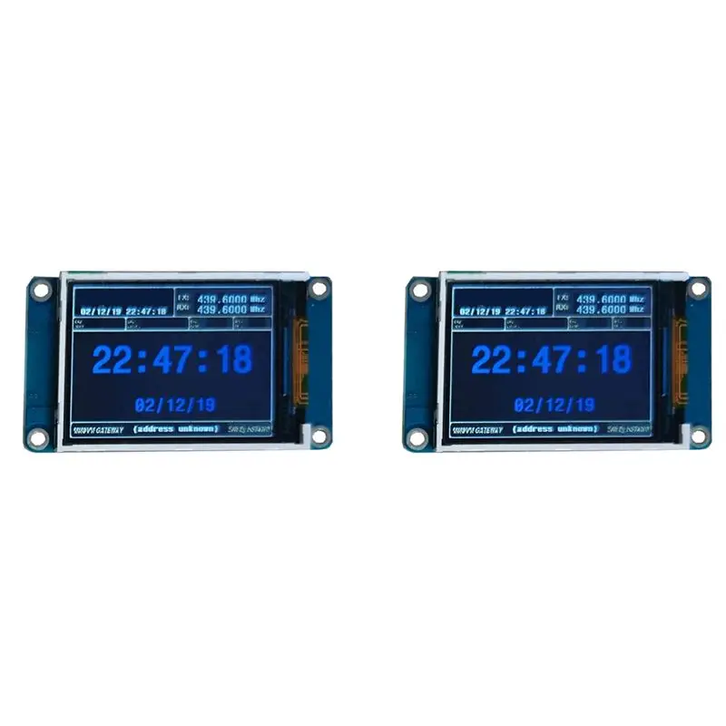 

A37T-2Pcs 2.2 Inch TFT Screen Hotspot Nextion Input Display For Jumbospot MMDVM Hotspot Board Kit UHF For Raspberry Pi Zero W