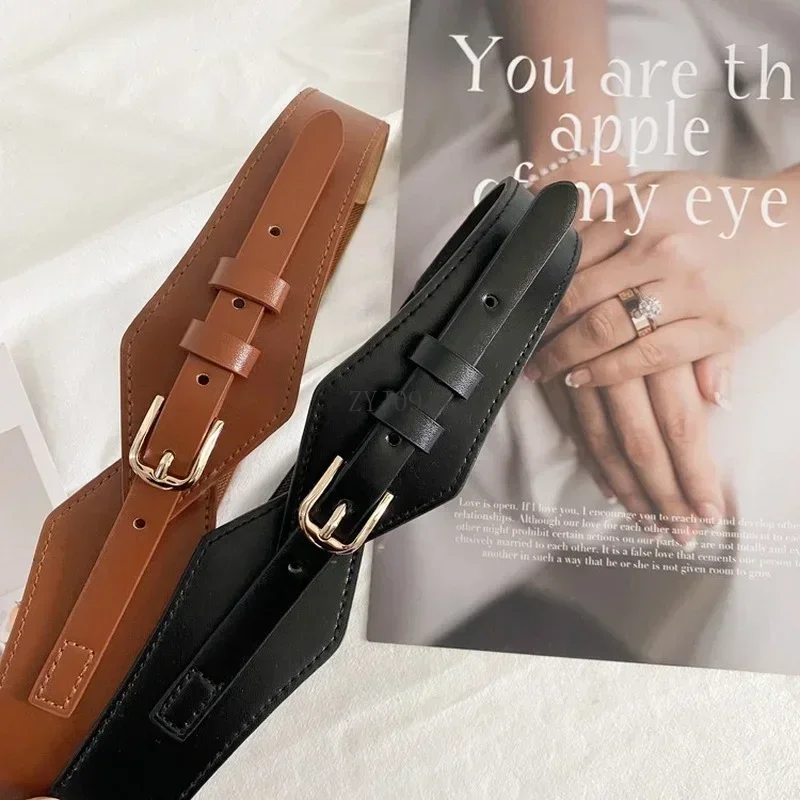 女性用の幅広の伸縮性コルセットベルト,ドレススーツのコート装飾,黒のドレスベルト,ファッション