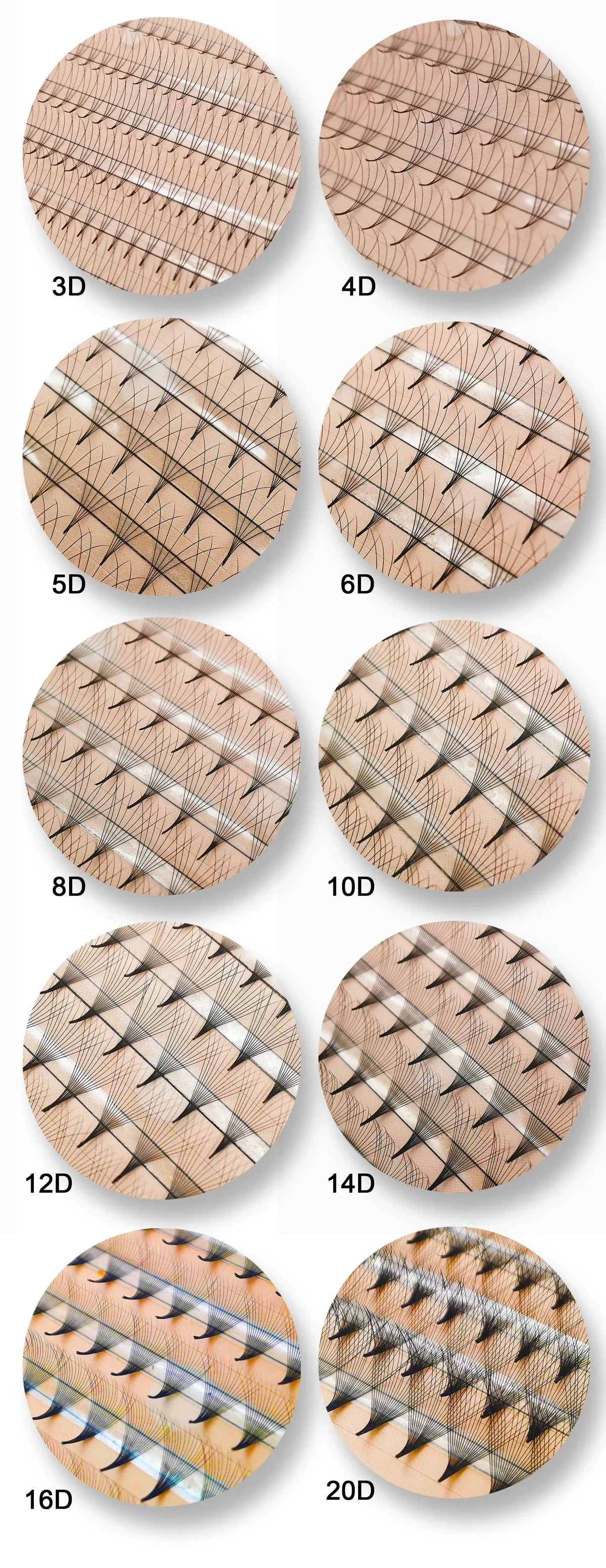 Supmacio Vorgefertigte Wimpernverlängerung 10d 12d 14d 16d Schmale, spitze Basis Weiche, natürliche 12-reihige Blumensträuße Prefaits Extensions de Cils