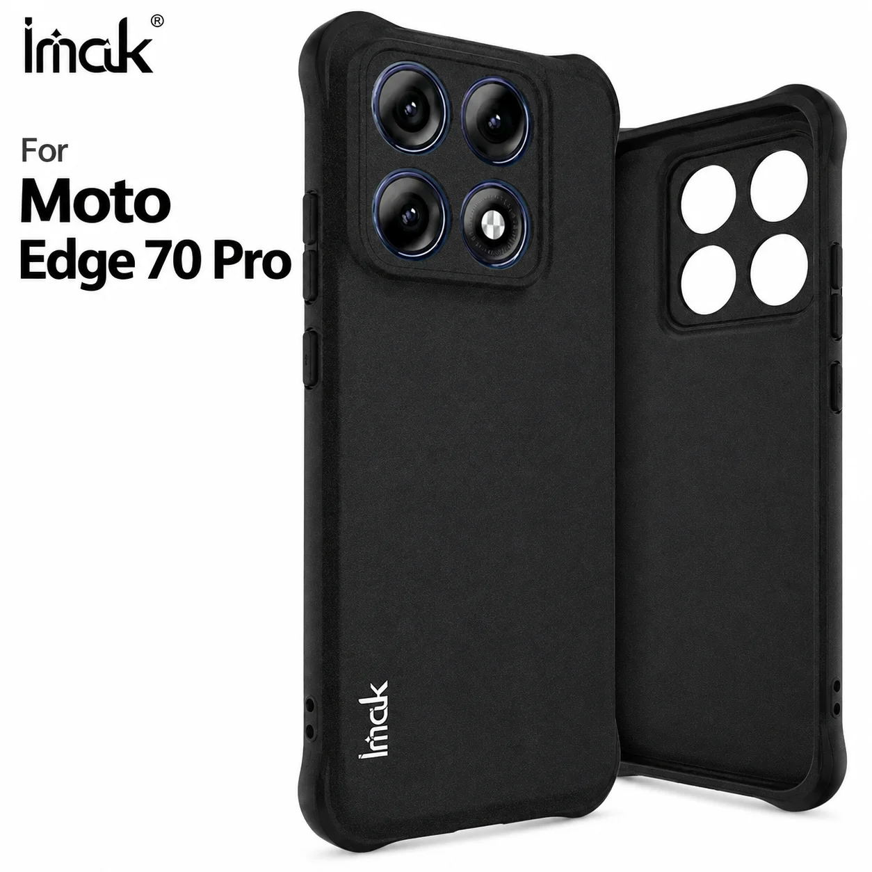 Soft Case For Moto Edge 70 Pro Pro+ 5G Transparent TPU Camera Protection Airbag Bumper Shockproof CA0002