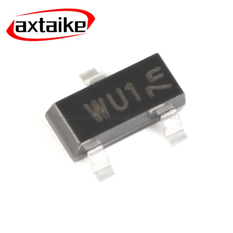 20PCS PESD5V2S2UT WU1 SOT-23 PESD5V2S2 PESD5V2 5V2 5.2V SMD Double ESD Protection Diodes