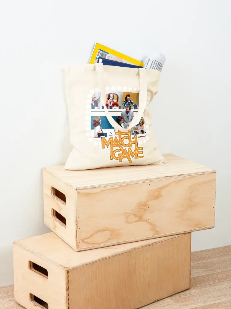 حقيبة حمل للمتسوقين من Match Game Cast Tribute للنساء، حقيبة حمل كبيرة، حقيبة تسوق للرجال