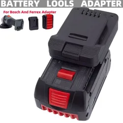 Convertidor de baterías para Bosch, convertidor de iones de litio de 18v a Ferrex de 20v, herramientas eléctricas (solo adaptador)