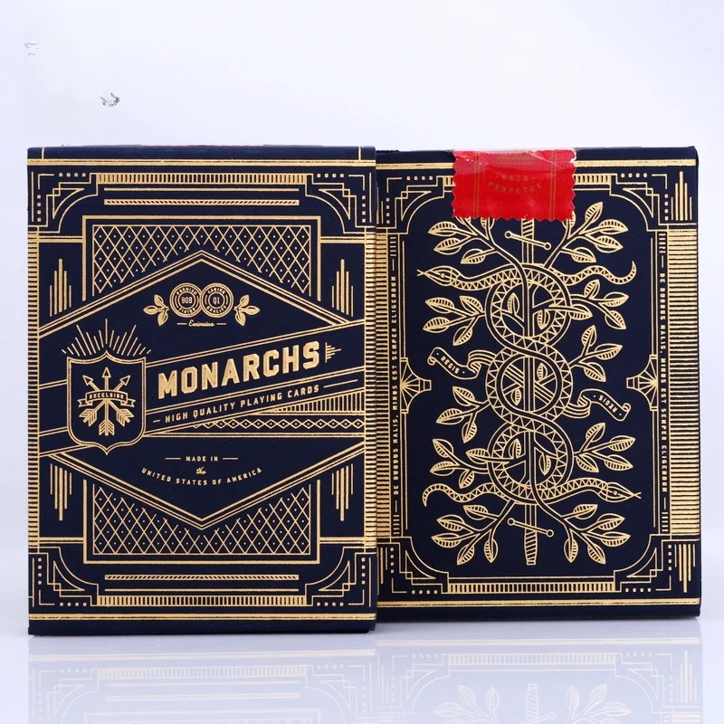 monarchs-king's-poker-deck-t11-playing-cards-american-made-paper-material-suitable-for-14-years-old-and-above