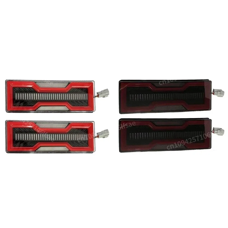 الجديد في المخزون جديد 1 زوج سيارة Led الخلفية الذيل مصباح إشارة الكبح ضوء لاند كروزر 70 79 Lc79 Lc75 Fj75 البيك اب الملحقات #4