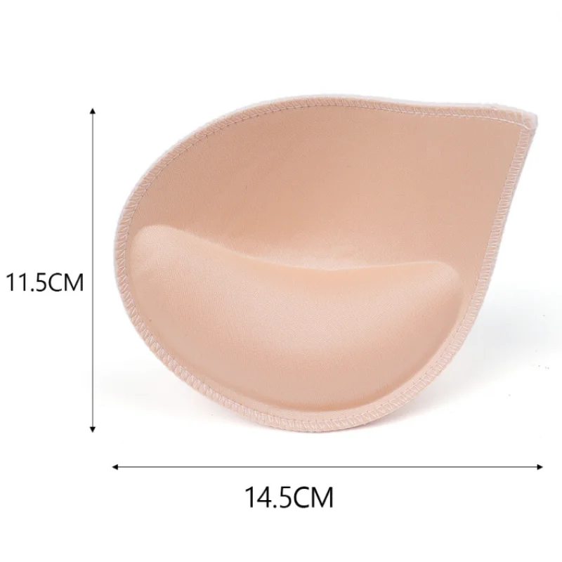 3D Thickened Bra Insert Pads Removable Sponge Bra Pads Inserts Push Up Pads Bra Foam Pad Sports Bra Pads for Women Accessories