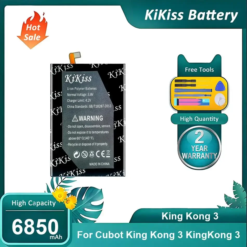 

Brand New Mobile Phone Battery For Cubot King Kong 3 KingKong 3,King Kong 3,6850mAh
