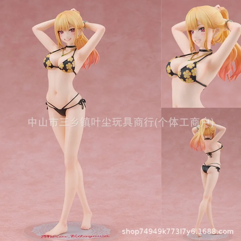 

Hot Kawaii Anime My Dress Up Darling Series Standing Posture Model Cartoon Character Kitagawa Marin Cute Creativity Figure Toy